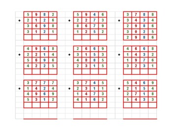 Preview of Dot Board Tickets - Montessori Math Tickets
