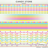 Dot Borders - From the Candy Store Collection