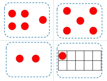 Dot Cards for Subitizing 1-5 & Number Cards 1-20 by Judith Heideman