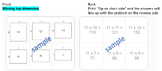 Dot, Closed, Open array flashcards:144 facts per set,7 set