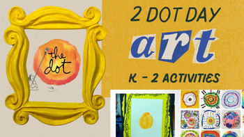 Preview of Dot Day Art Project PPT Slides Instructions and videos