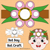 Dot Day Hat Craft Flower Activities Crown Headband Kinderg