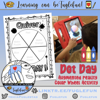 Preview of Dot Day Quivervision Color Wheel Augmented Reality Activity