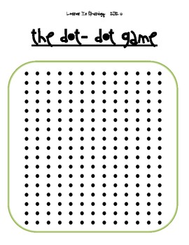 Dot-Dot Addition & Subtraction Partner Math Game by Lessons In Grossology