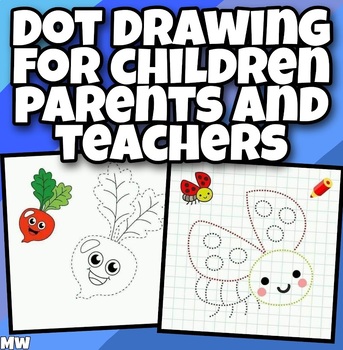Preview of Dot Drawing for Children Parents And Teachers.