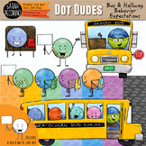 Dot Dudes Bus and Hallway Behavior Expectations Clip Art