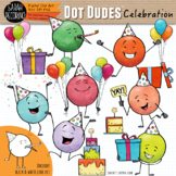 Dot Dudes Celebration Clip Art