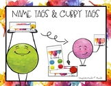 Dot Dudes Name Tags & Cubby Tags