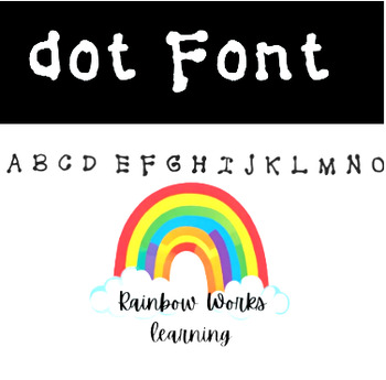 Preview of Dot Font