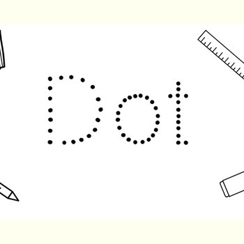 Preview of Dot Fonts, Tracing Font, Teacher font, Student Fonts
