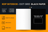 Dot Grid Black Paper - Kdp Interiors