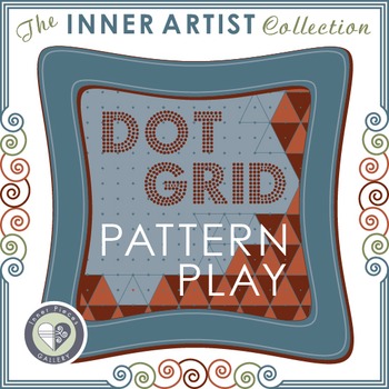 Preview of Dot Grid Pattern Play for Visual Perception Plus | An Art for Brains Activity