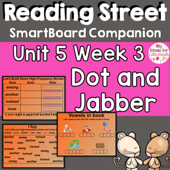 Preview of Dot & Jabber Great Acorn Mystery SmartBoard Companion  1st Grade