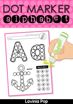 Preview of Dot Marker Alphabet | Bingo Dabber Alphabet