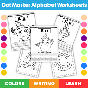 Dot Marker Alphabet Worksheets: Printable Resources for Learning and