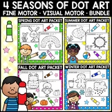 Dot Marker Art Pages - 4 Seasons Bundle - Spring, Summer, 