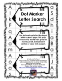Dot Marker Letter Search