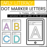 Dot Marker Letters | Uppercase