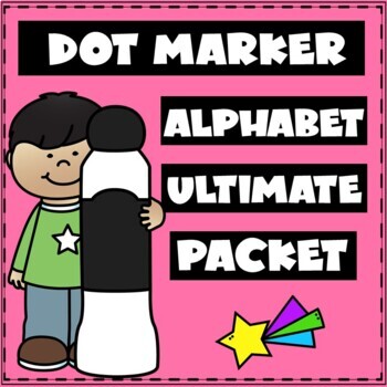 Preview of Dot Markers Alphabet Mega Packet