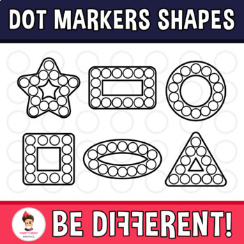  Shape Dot Markers, Different Shape Daubers