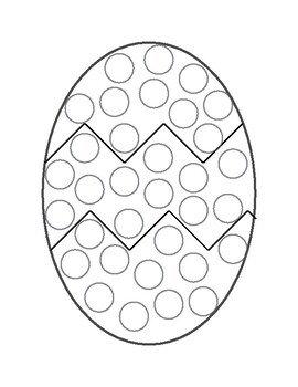 Dot Paint Egg by Classroom of Creativity | Teachers Pay Teachers