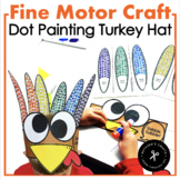 Dot Paint Turkey Hat Craft