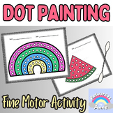 Dot Painting Fine Motor Activity | Development and Sensory