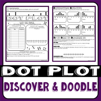 Preview of Dot Plot Discover & Doodle