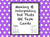 Creating and Interpreting Dot Plot QR Task Cards