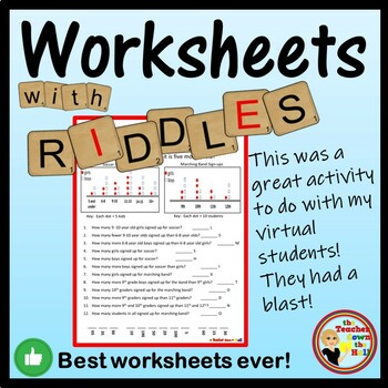 Dot Plot Worksheet / Line Plot Worksheets / Excel dot plot charts