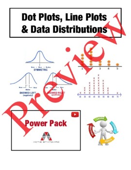 Dot Plots, Line Plots & Data Distributions: Power Pack