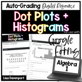 Dot Plots and Histograms Google Forms Homework