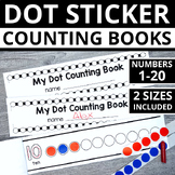 Dot Sticker Marker Printable Counting Books Numbers 1 to 5