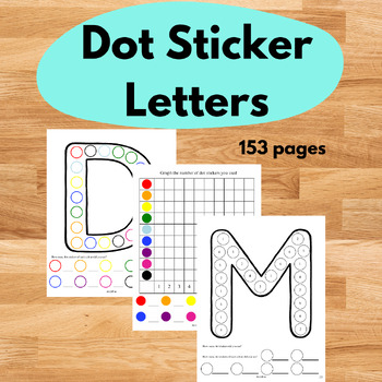 Preview of Dot Sticker Do-A-Dot Letter Decoding Math Game, Number Recognition