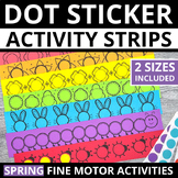 Dot Sticker & Marker Activity - Spring Fine Motor Skills A