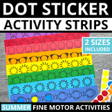 Preschool Summer Fine Motor Activities Bingo Dauber Dot St