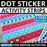 January & Winter Fine Motor Skills Activities - Dot Sticke