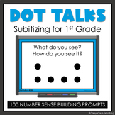 Dot Talks Subitizing Number Sense Fact Fluency 1st Grade N