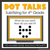 Dot Talks Subitizing Number Sense Fact Fluency 4th Grade N