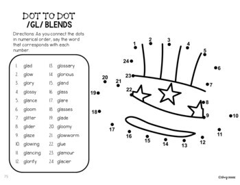 4th Of July Dot To Dot Articulation Activity Printable Or No Print