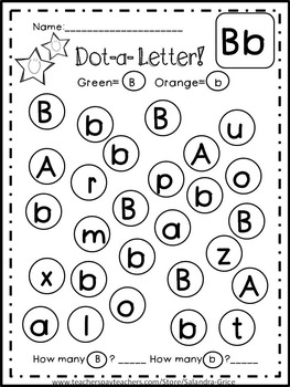 Dot-a-Dot Letters by Salandra Grice | Teachers Pay Teachers