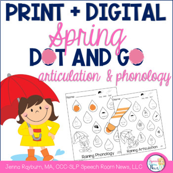 Preview of Dot and Go Articulation and Phonology: Spring (Print + Digital)