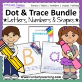 Dot and Trace Bundle - Letters, Numbers & Shapes - Distanc