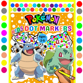 Dot markers activity book for kids ages 2-5: fun craft for