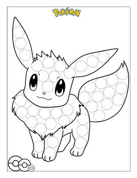 Dot marker Printable Pokemon coloring Sheets, Activity Worksheets for ...