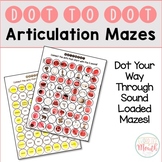 Dot to Dot Articulation Mazes