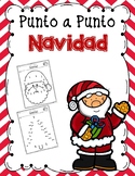 Dot to Dot Christmas in Spanish / Punto a Punto Navidad