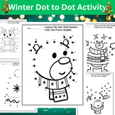 Dot to Dot / Connect the Dots 1 - 64 - CHRISTMAS / WINTER