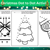 Dot to Dot / Connect the Dots CHRISTMAS / WINTER