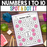 Dot to Dot Counting Numbers 1 10 Number Search Activity